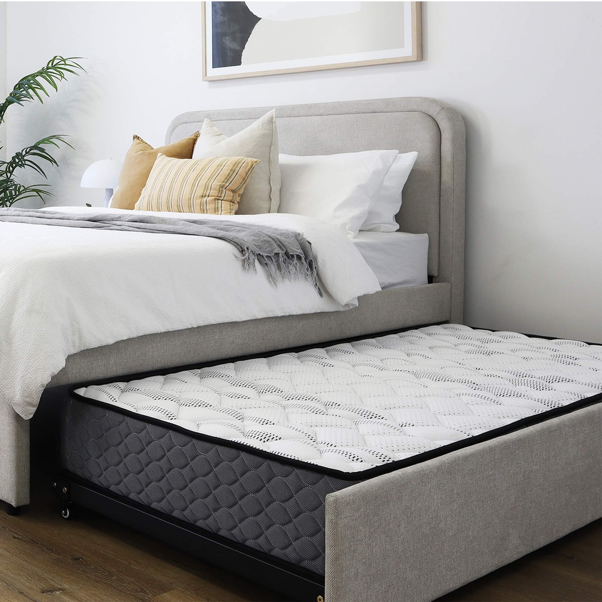 Lifestyle image of the  Eden Qb Bed W/Trundle from Forty Winks