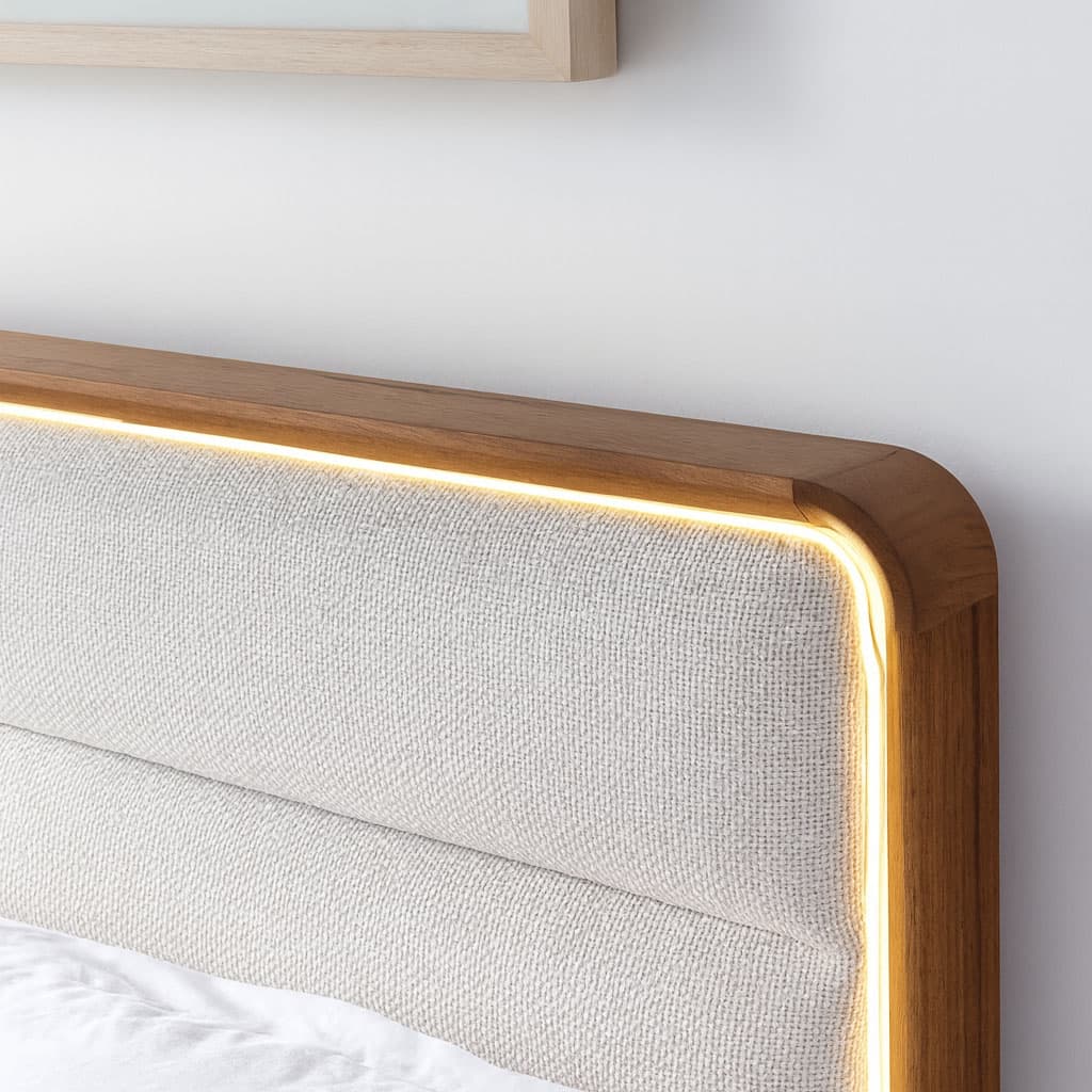 Detail image of the  Broulee Qb Bed from Forty Winks