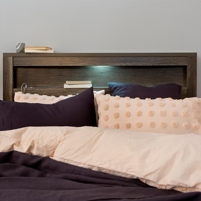 Lifestyle image of the  Arc Qb Bed W/Front Open Gas Lift from Forty Winks