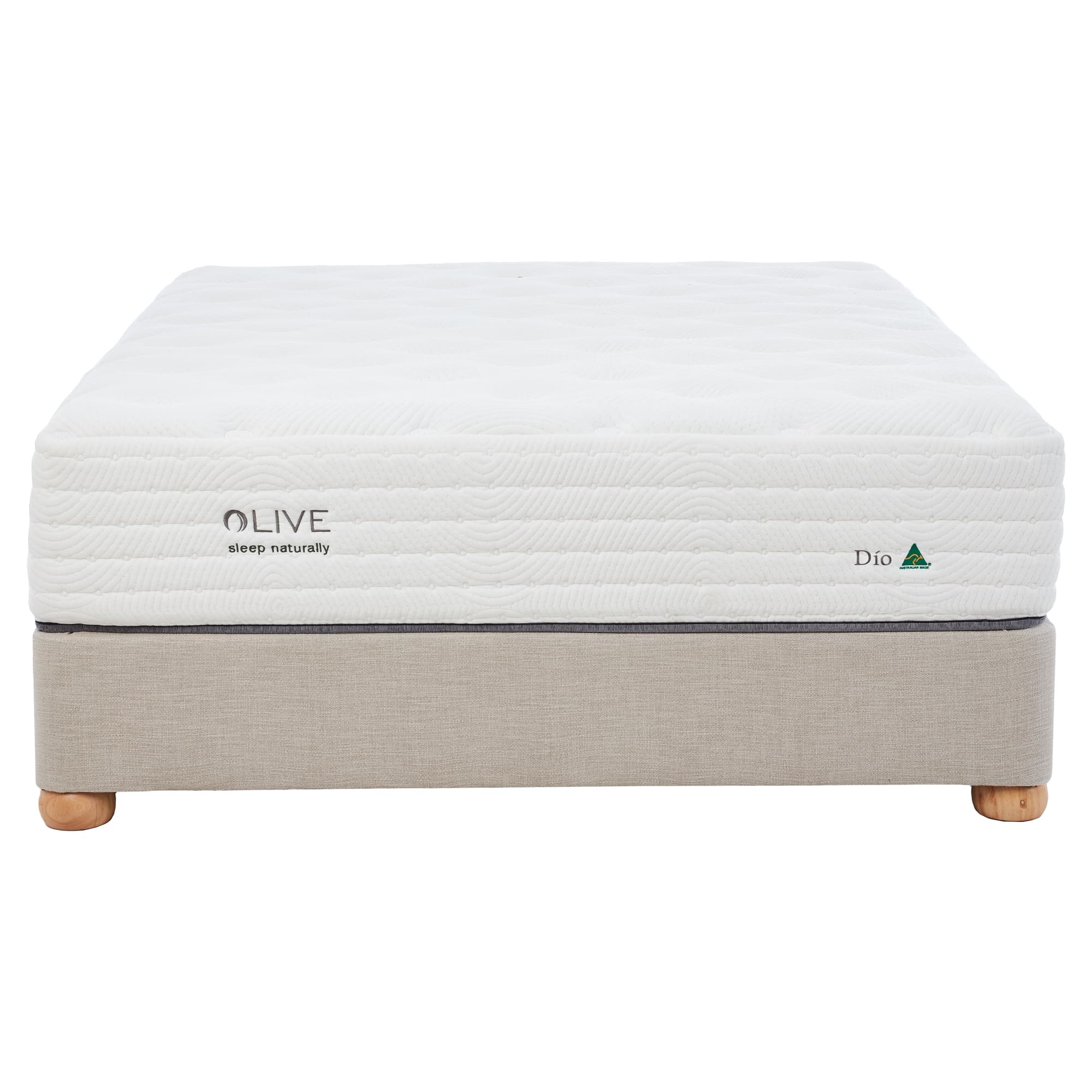 Lifestyle image of the  Olive Dio Qb Mattress from Forty Winks