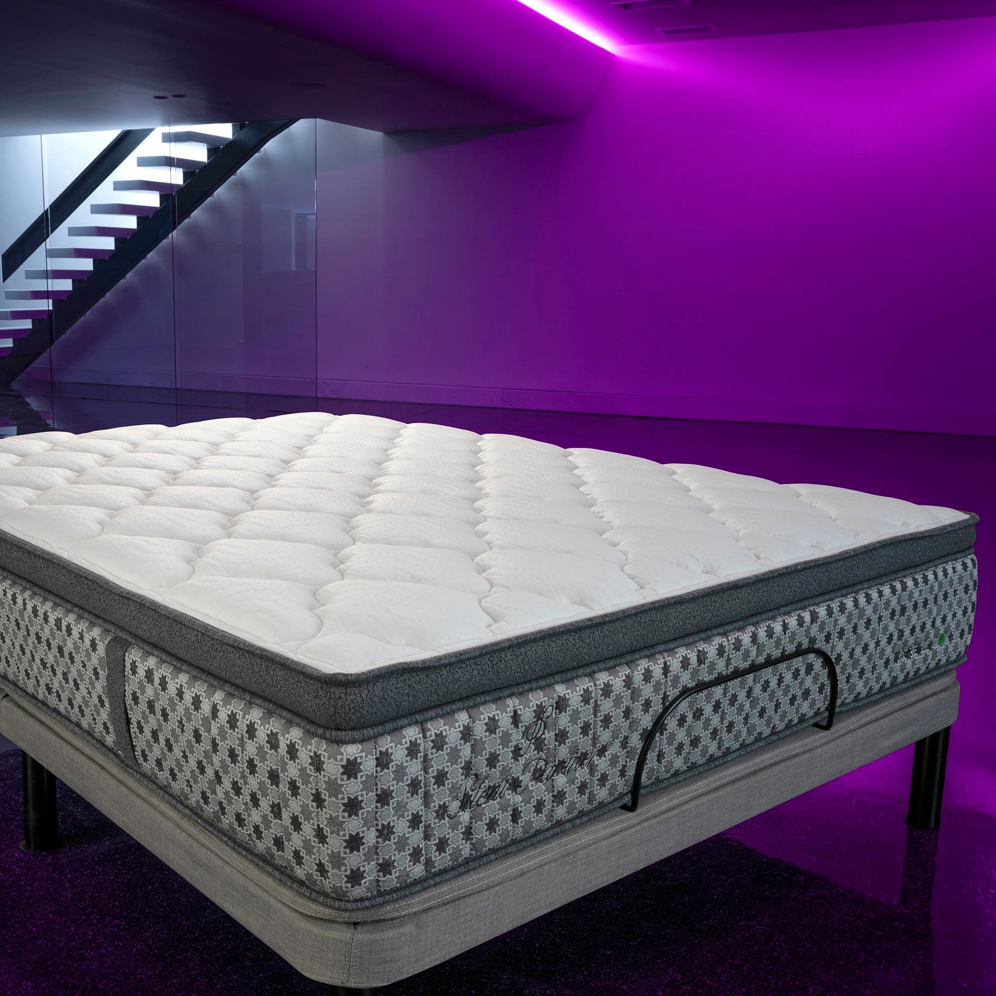 Lifestyle image of the  Capella Articulated Plush Mattress Qb from Forty Winks