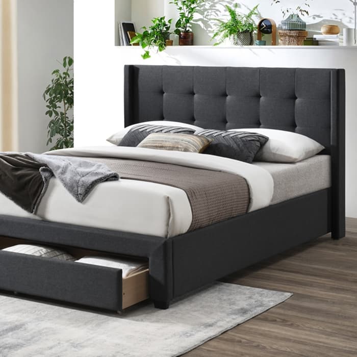 Lifestyle image of the  Jordan Qb Drawer Bed from Forty Winks