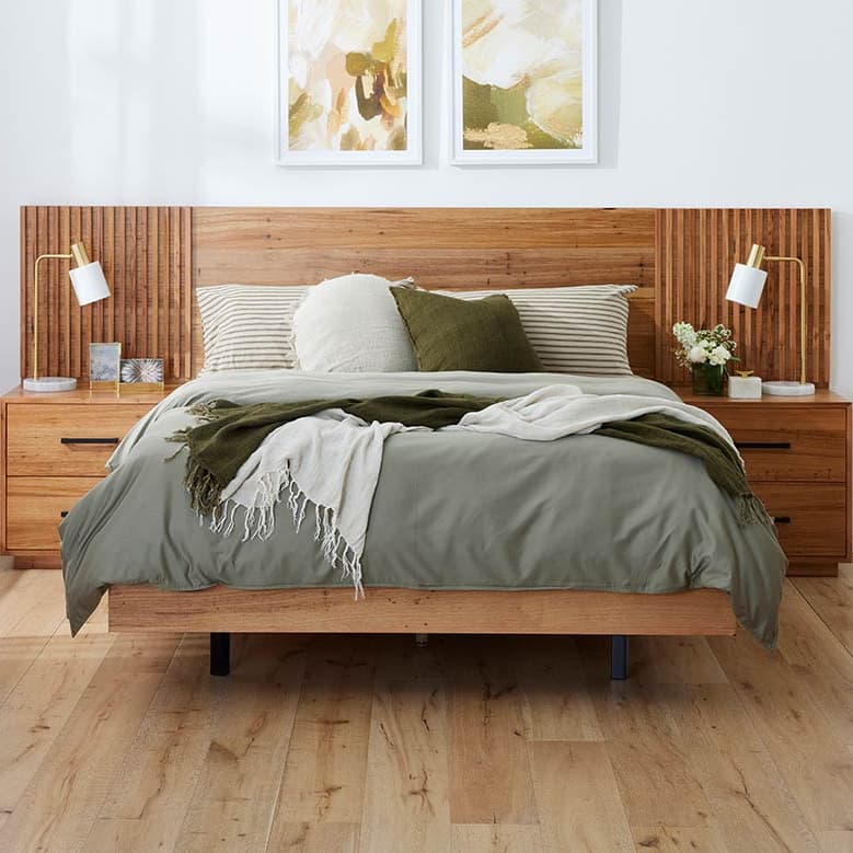 Lifestyle image of the  Daytona Qb Bed W/Extended Head from Forty Winks