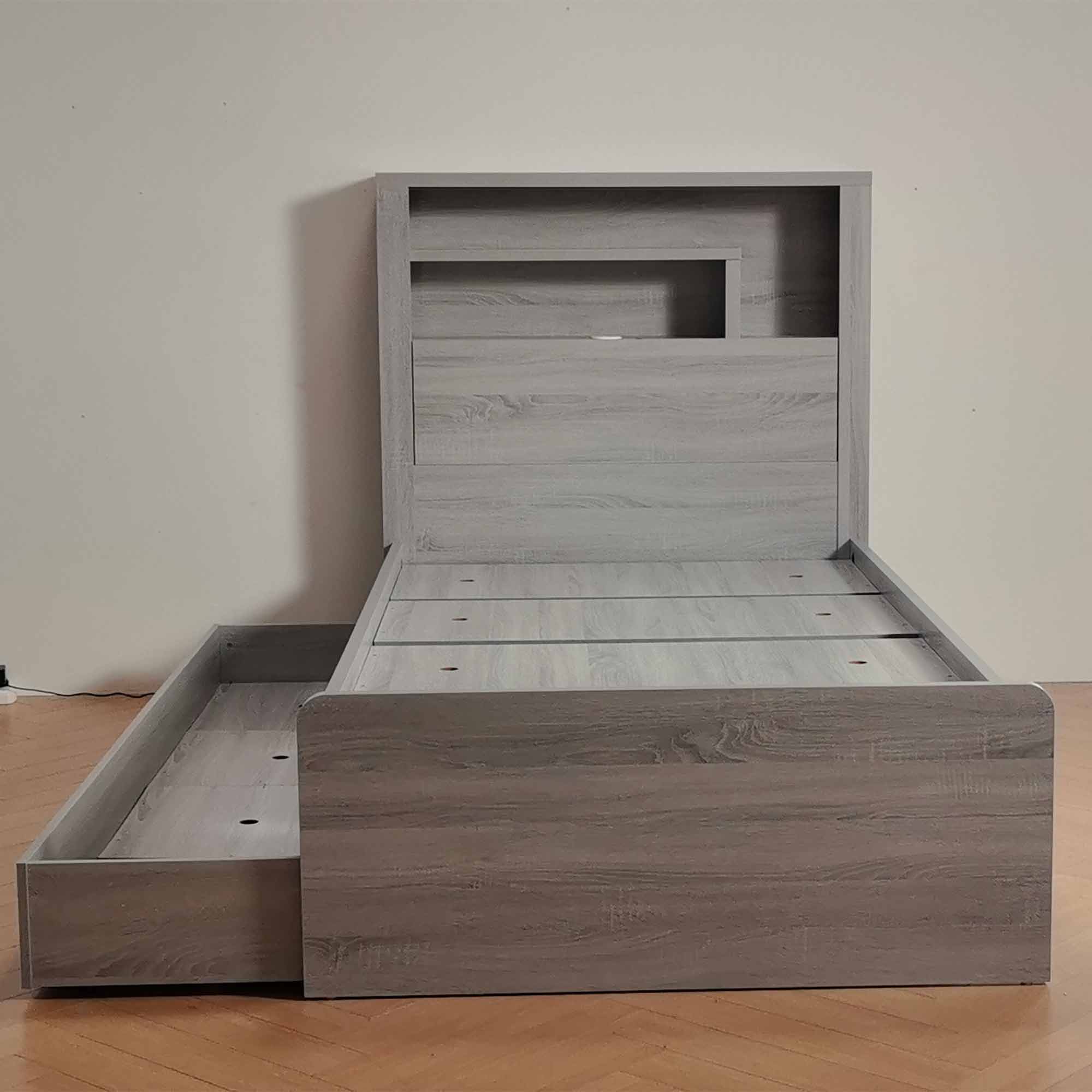 Product image of the  Bellevue Cement Grey Ksb Trundle from Forty Winks