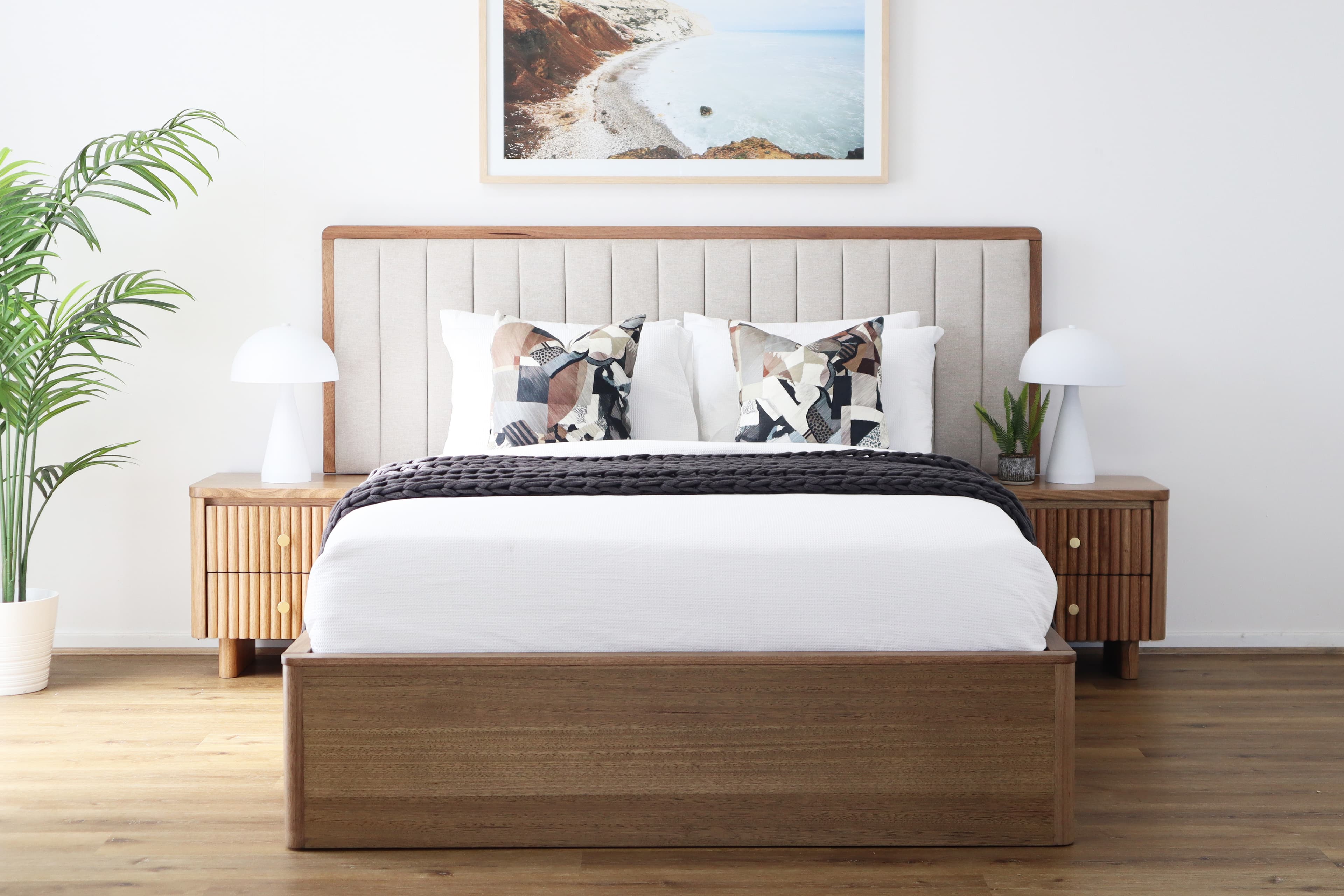Lifestyle image of the  Clifton Qb Bed W/Gas Lift from Forty Winks