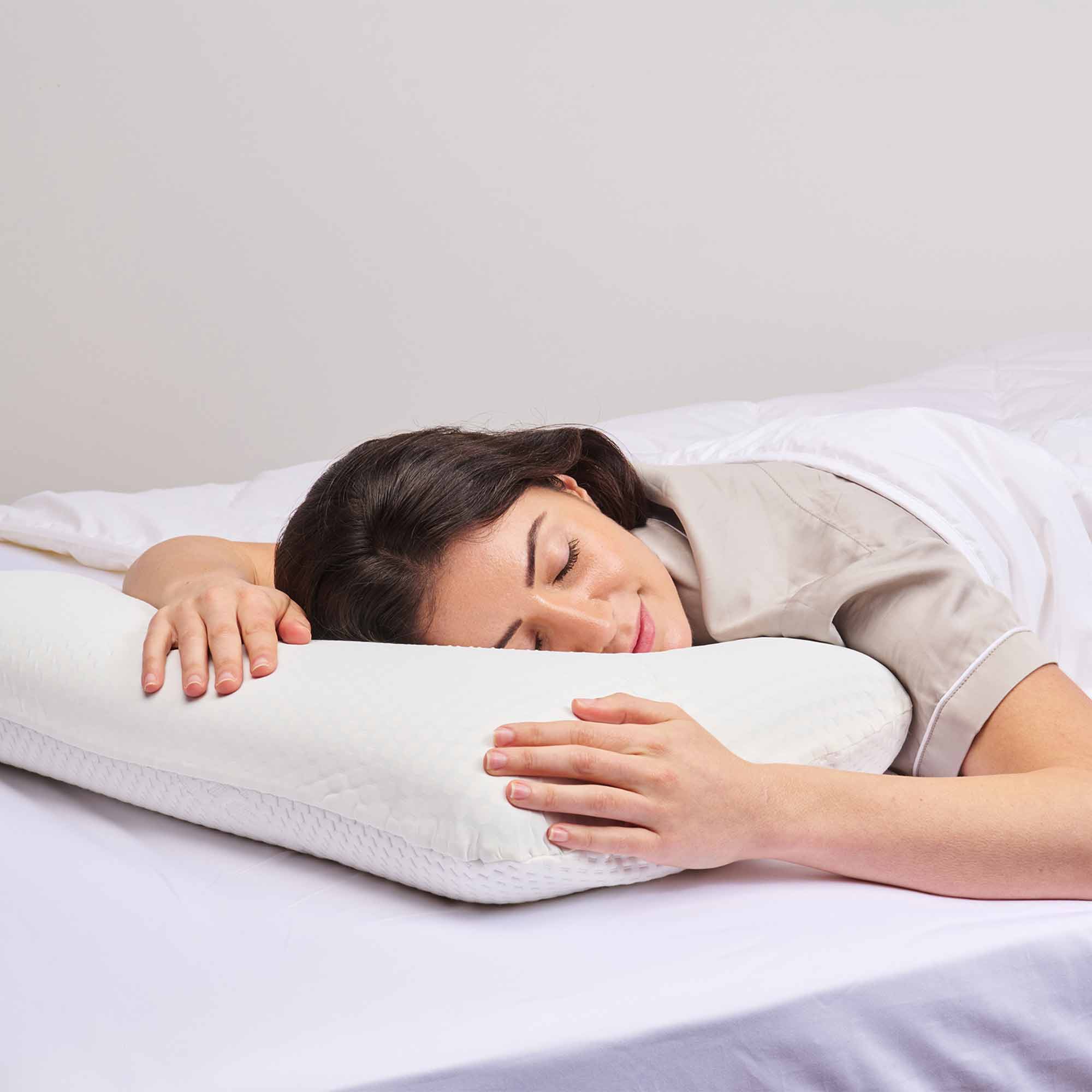 Lifestyle image of the  My Selection Memory Foam Pillow Plush from Forty Winks