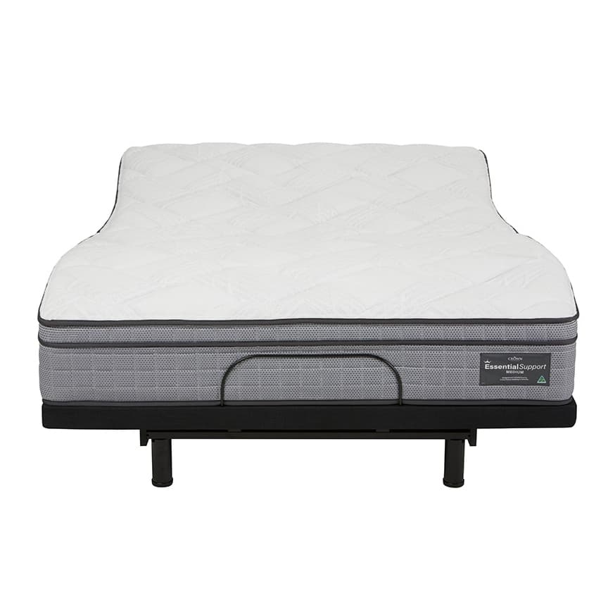 Lifestyle image of the  Essential Support Plush Qb Mattress from Forty Winks