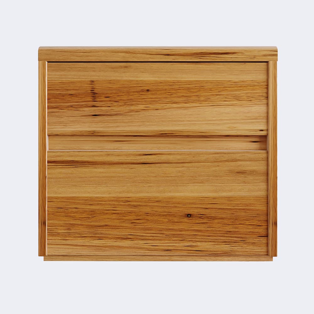 Product image of the  Soho Bedside 2 Drawer (Light Ash) from Forty Winks