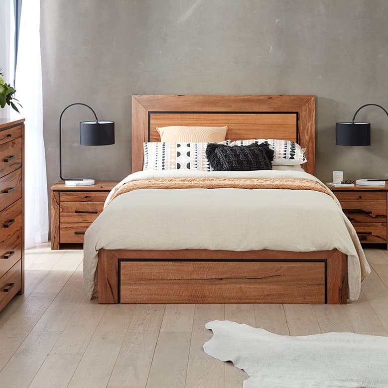 Lifestyle image of the  Maya Qb Bed from Forty Winks