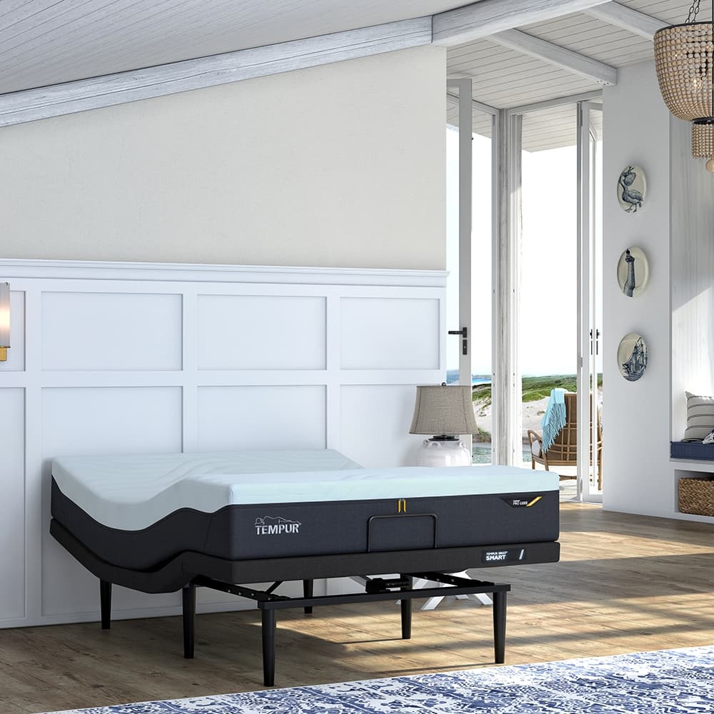 Lifestyle image of the  Tempur Ergo Smart Qb Zero-G Adjustable Base from Forty Winks