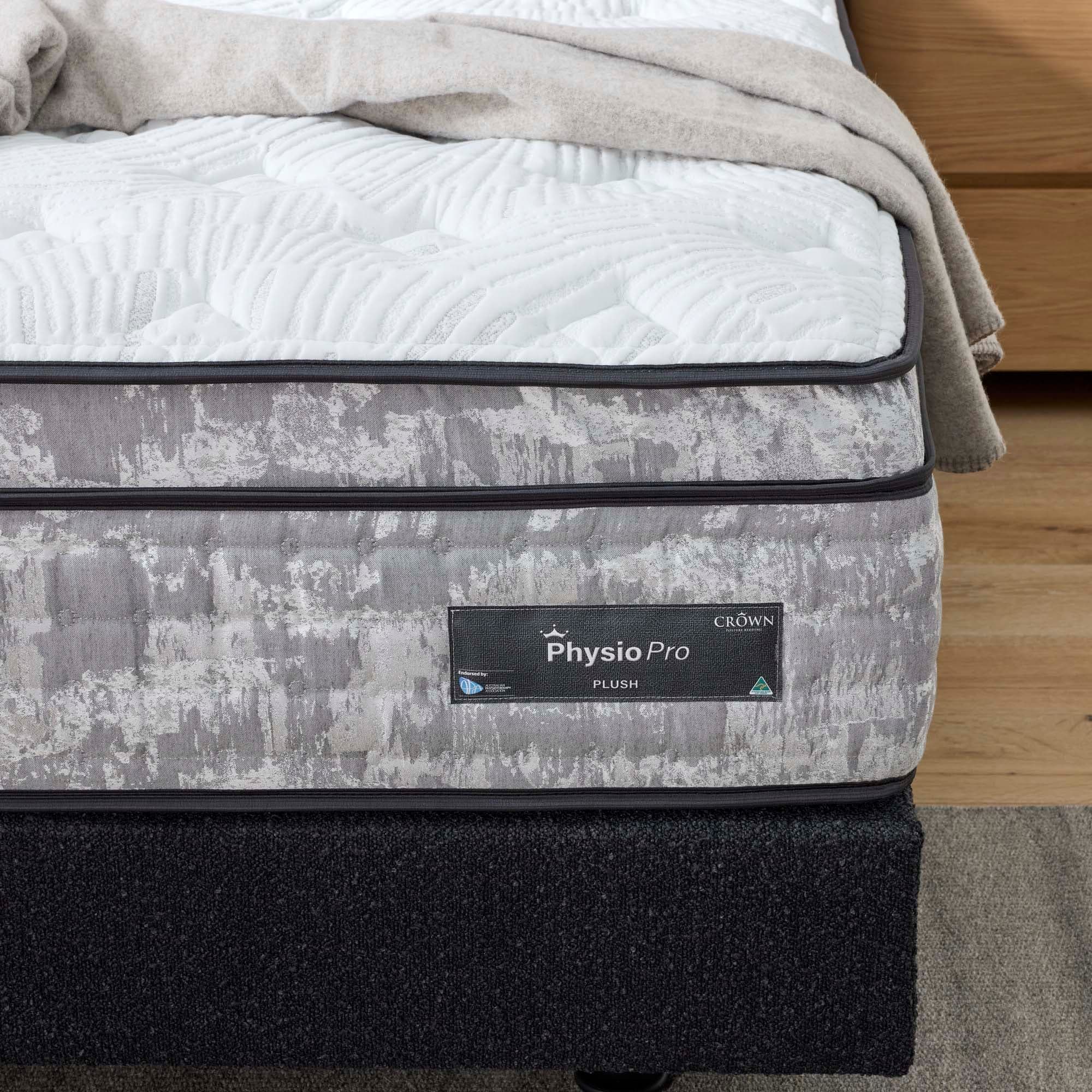 Detail image of the  Physio Pro Plush Qb Mattress from Forty Winks