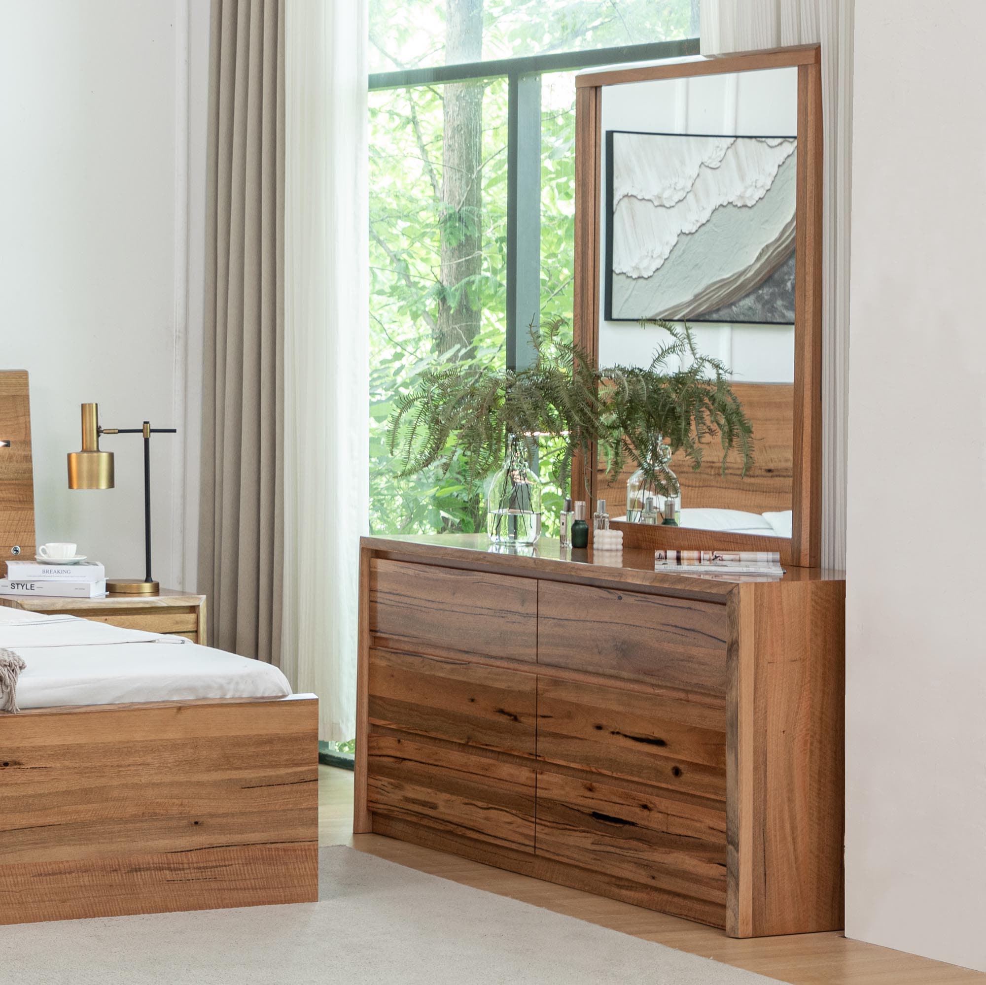 Lifestyle image of the  Cooper Mirror from Forty Winks