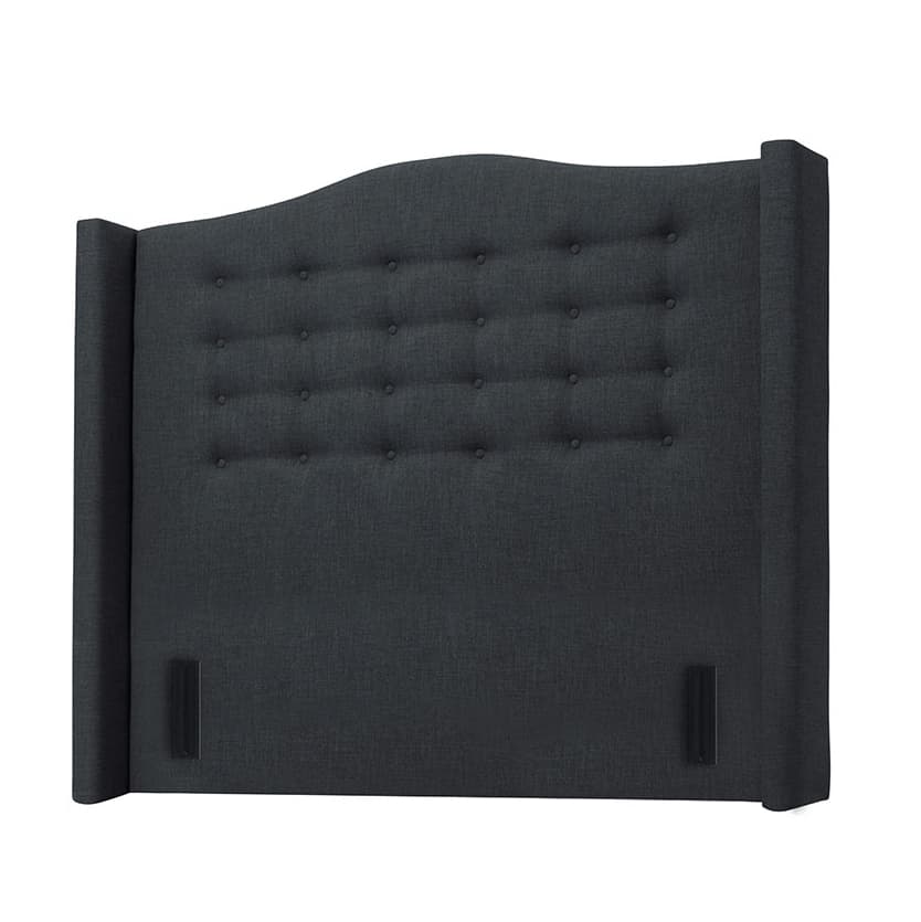 Lifestyle image of the  Ariel Button Wings Qb Bedhead (Graphite) from Forty Winks