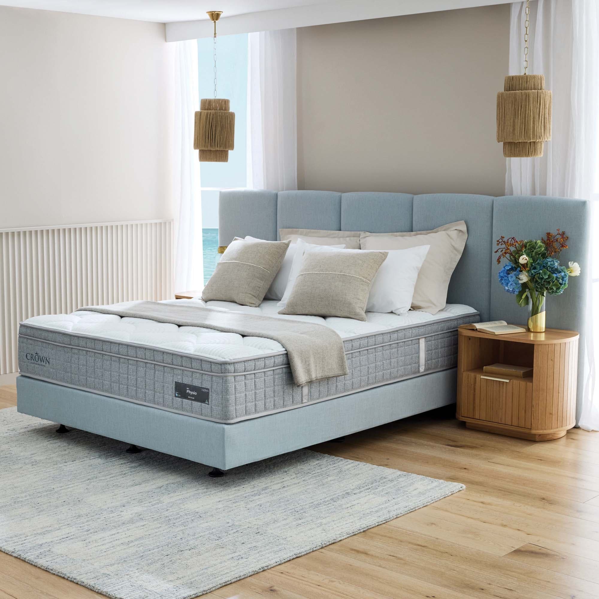Lifestyle image of the Physio Medium Qb Mattress from Forty Winks