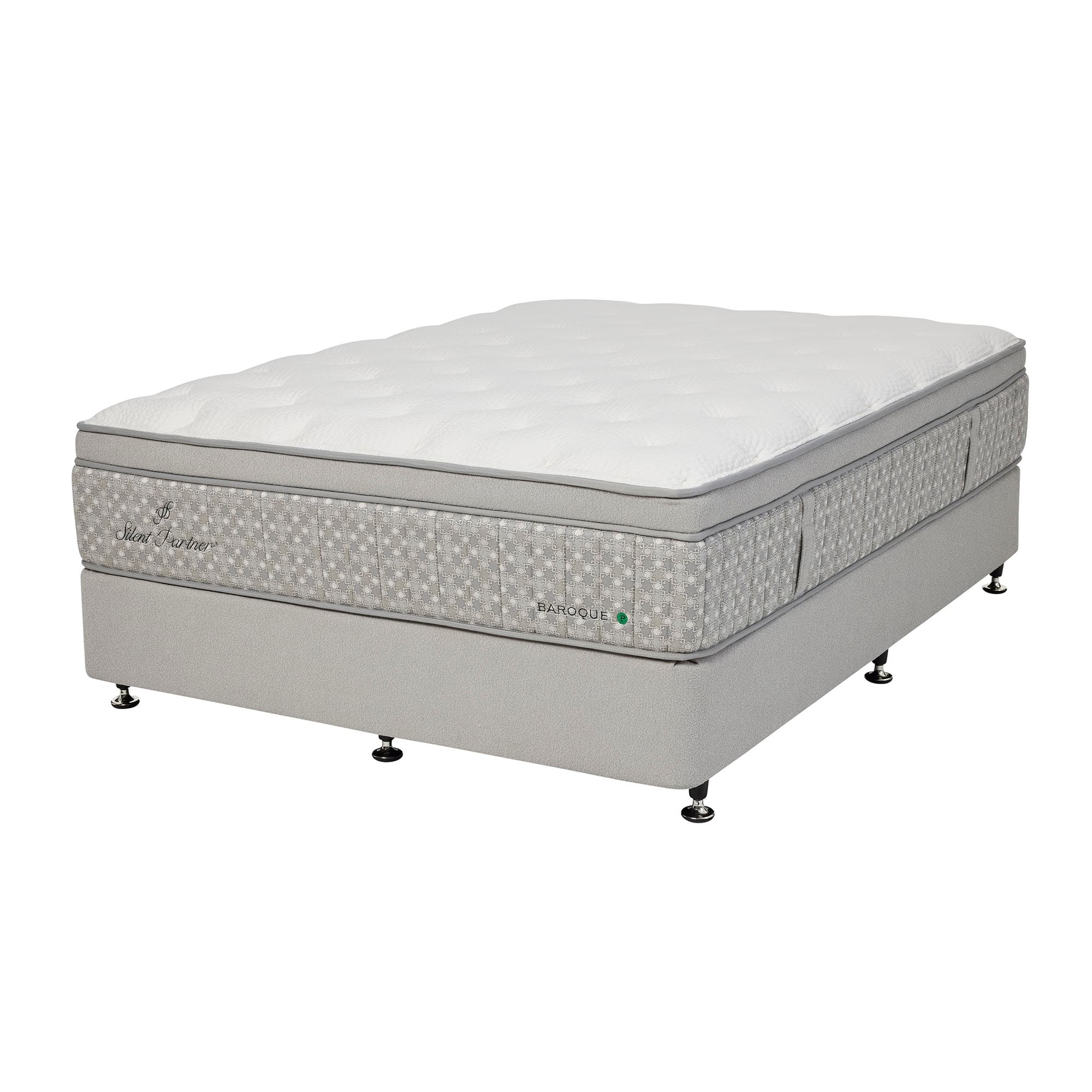 3D image of the Baroque Plush Qb Mattress from Forty Winks