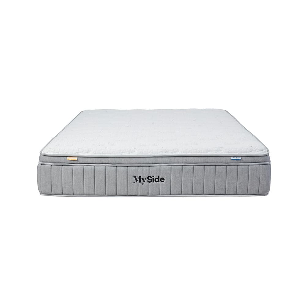 3D image of the  Myside Gen 1 Qb Mattress Gold/Blue from Forty Winks