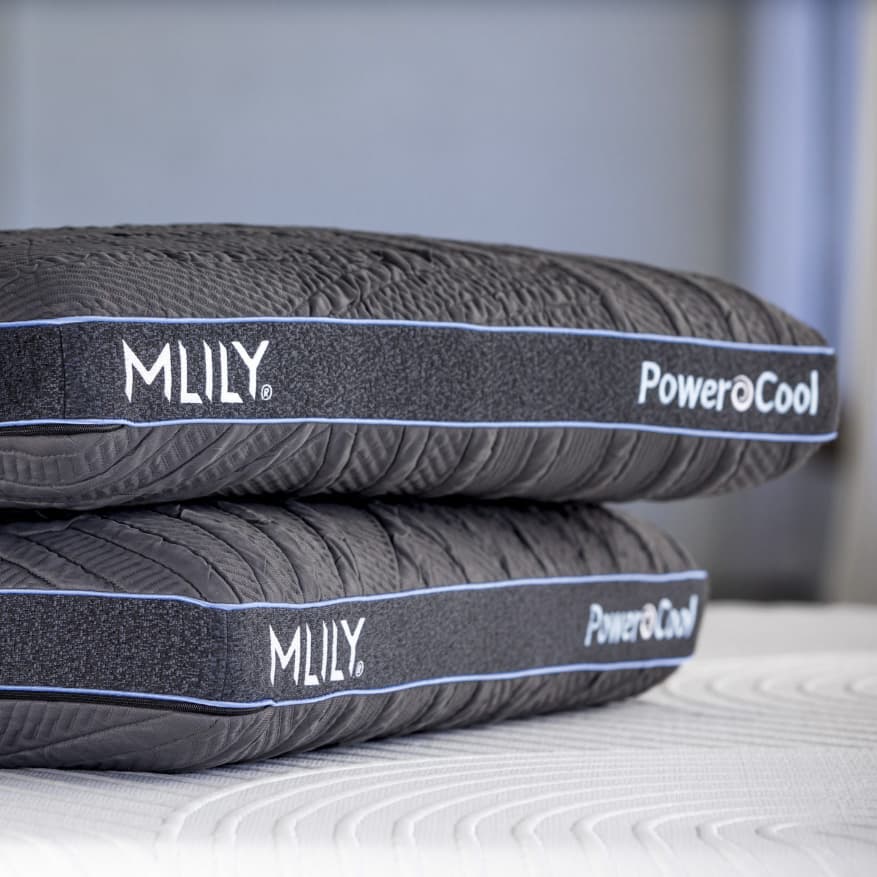 Detail image of the  Mlily Power Cool Pillow High Profile from Forty Winks