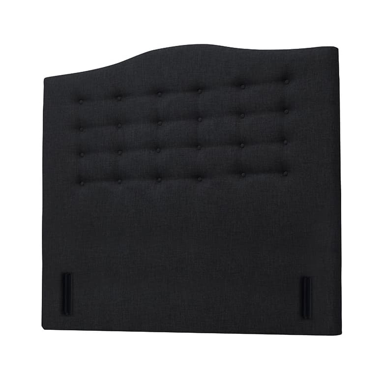 Lifestyle image of the  Ariel Button Qb Bedhead (Black) from Forty Winks