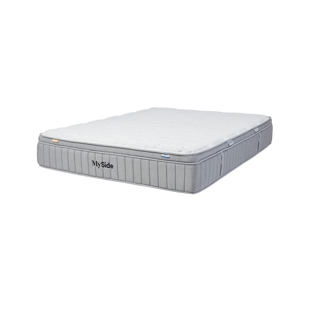 Lifestyle image of the  Myside Gen 1 Qb Mattress Gold/Blue from Forty Winks