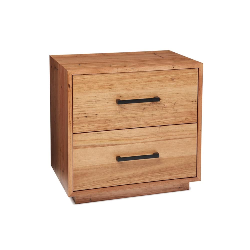 Lifestyle image of the  Daytona Bedside Table from Forty Winks