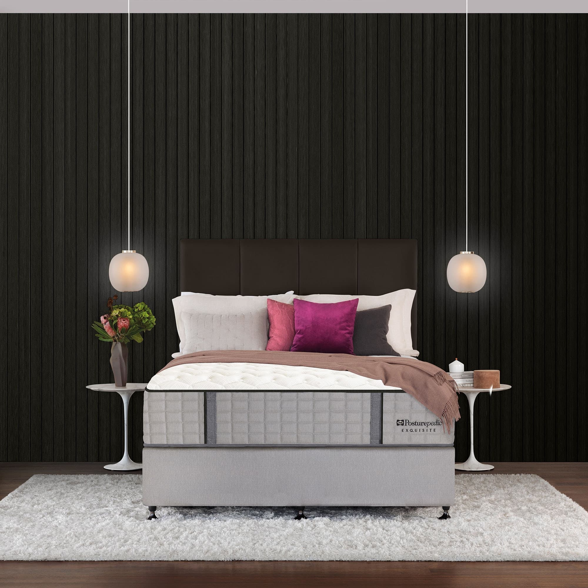 Lifestyle image of the  Exquisite Aspen Chalet Mattress Qb from Forty Winks