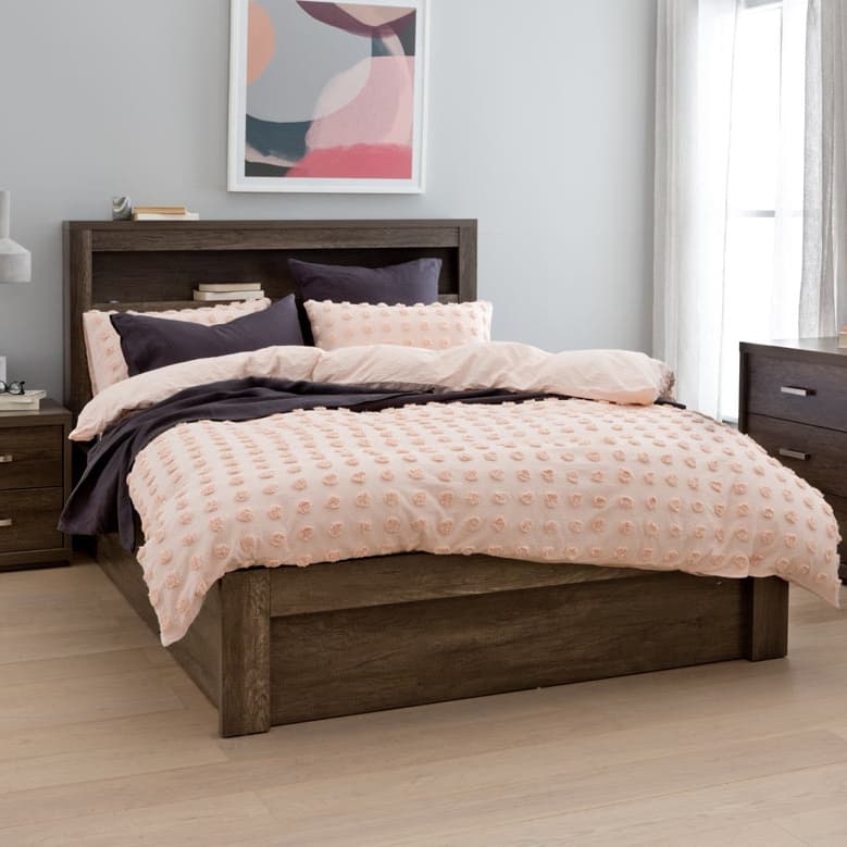 Lifestyle image of the  Arc Qb Bed W/Front Open Gas Lift from Forty Winks