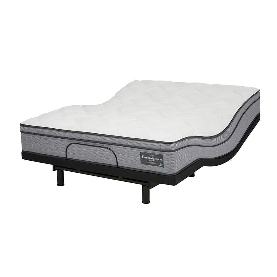 3D image of the Essential Support Plush Qb Mattress from Forty Winks