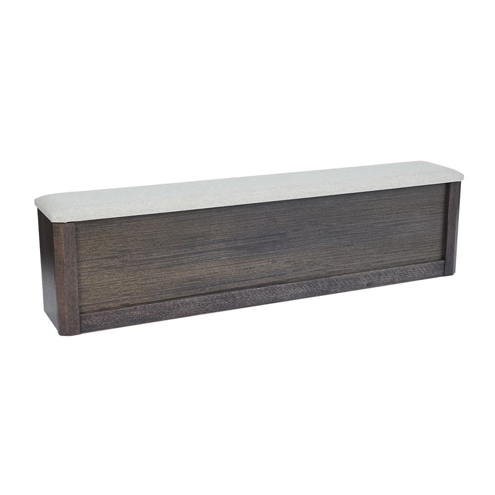 Lifestyle image of the  Maitland Qb Blanket Box (Charcoal, Matrix Marble) from Forty Winks