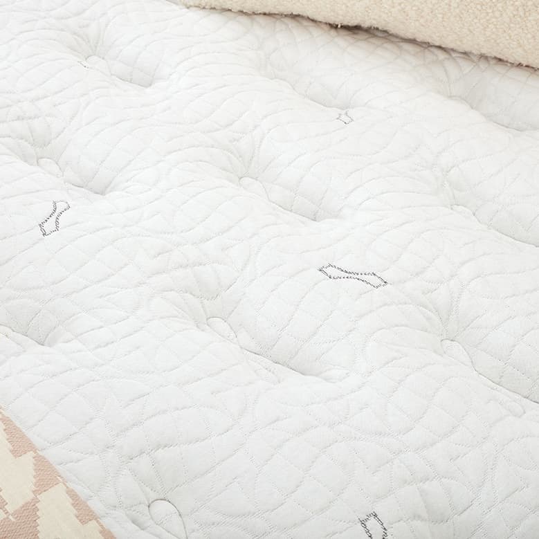 Lifestyle image of the  Myside Gen 3 Qb Mattress Gold/Blue from Forty Winks