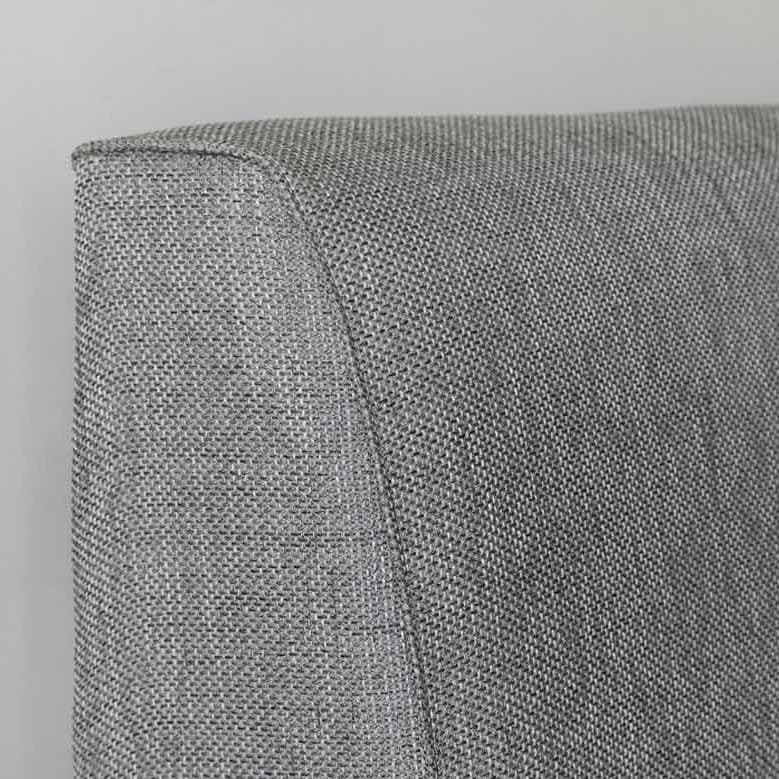 Lifestyle image of the  Lucca Qb Thin Bed (Light Ash) from Forty Winks