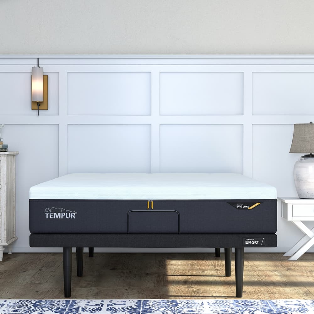 Lifestyle image of the Tempur Ergo 3.0 Qb Zero-G Adjustable Base from Forty Winks