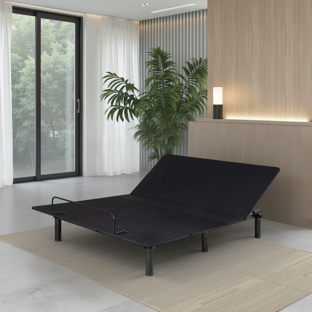 Lifestyle image of the  Iadjust Bronze Qb Adjustable Base from Forty Winks
