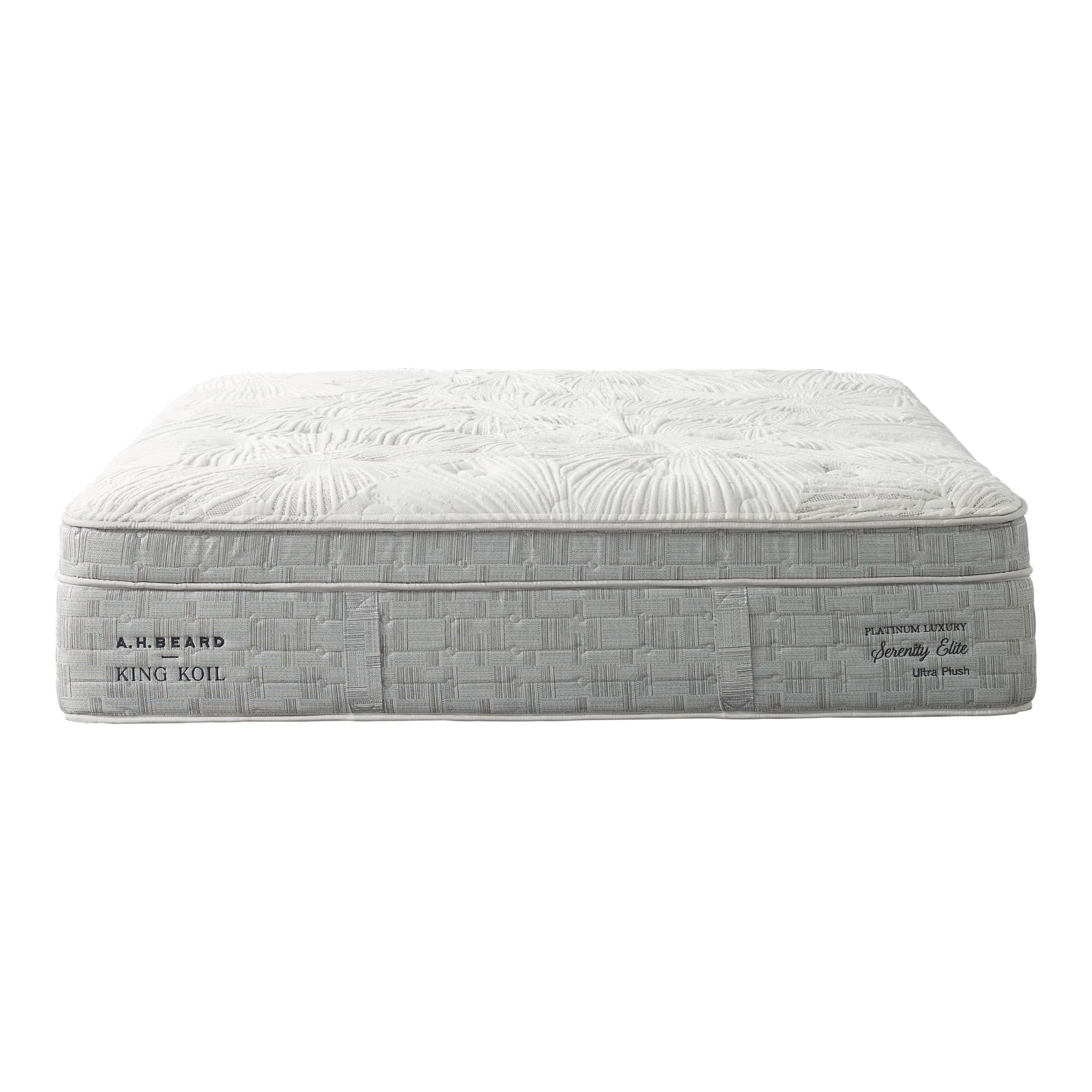 3D image of the  Platinum Luxury Serenity Elite Ultra Plush Qb Mattress from Forty Winks
