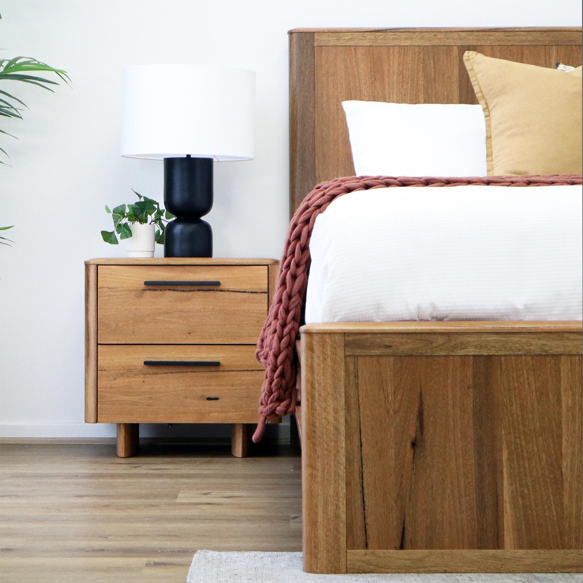 Lifestyle image of the  Dunsborough Qb Bed from Forty Winks