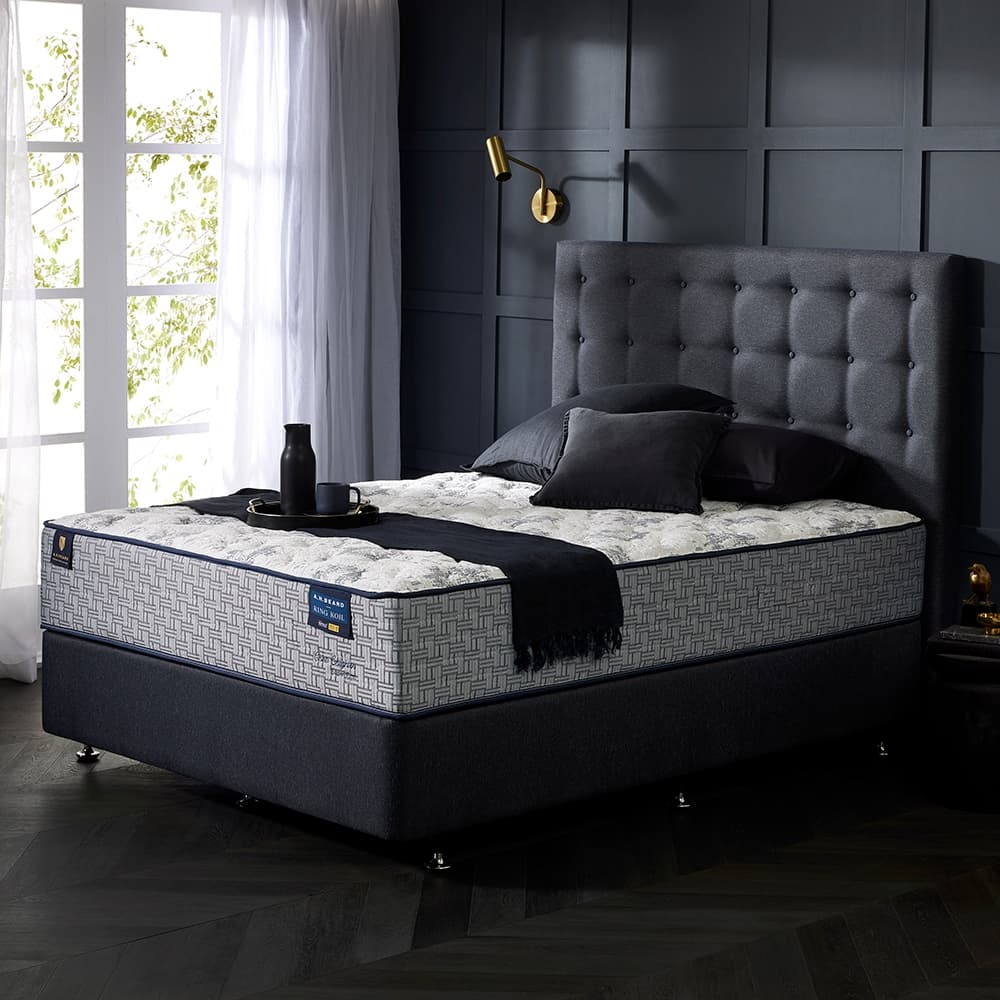 Lifestyle image of the  Chiro Enlighten Super Firm  Qb Mattress from Forty Winks