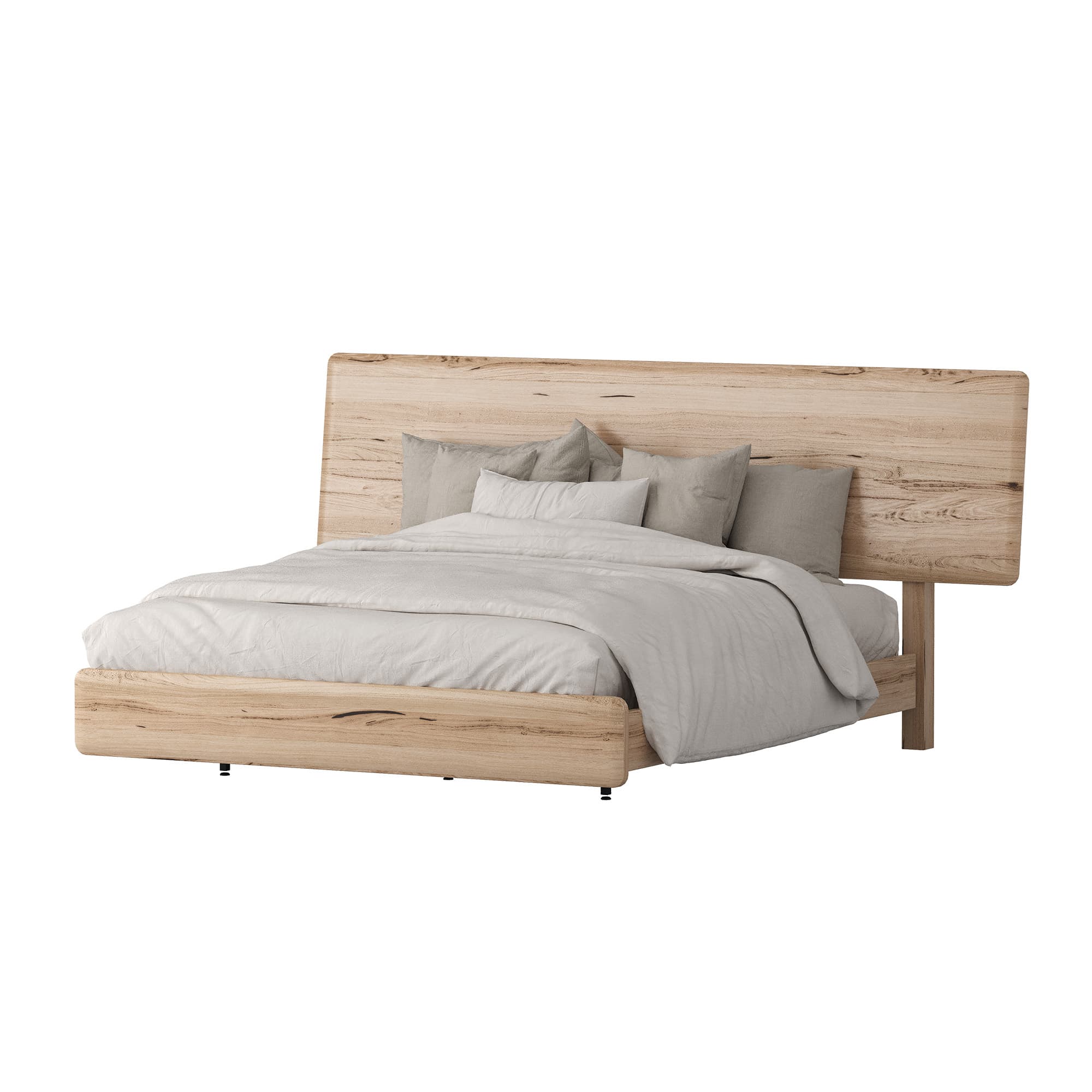 Product image of the Malibu Qb Bed W/Ext Headboard & Floating Base from Forty Winks