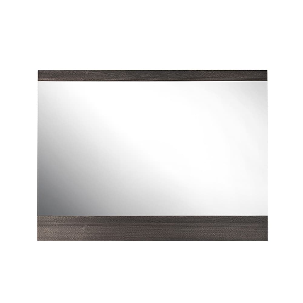 Lifestyle image of the Maitland Dresser Mirror (Charcoal) from Forty Winks